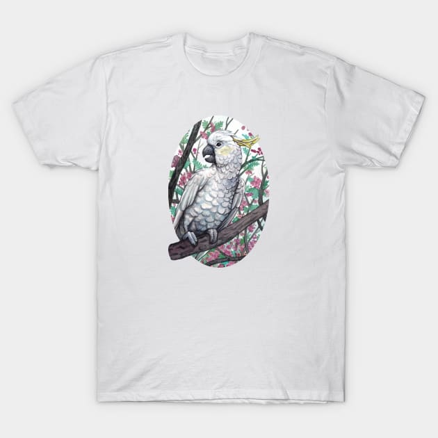 Cockatoo T-Shirt by GnarlyBones